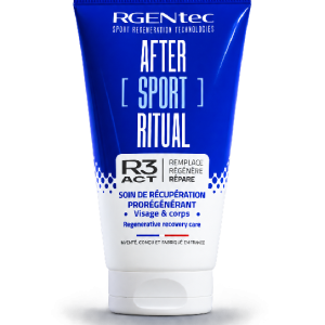 Tubo de The Sport Ritual, crema ligera calmante de recuperación cutánea